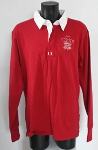 Wales Rugby Long Sleeved Cotton Alternate Unisex Shirt - 5XL (45728) - Picture 1 of 9