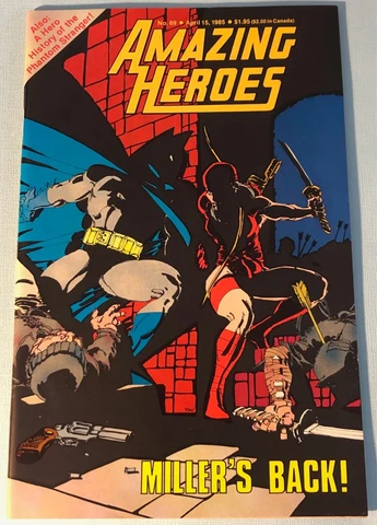 Amazing Heroes Magazine Various Issues 22 55-98 NM You Choose Fill in Your Run Cover