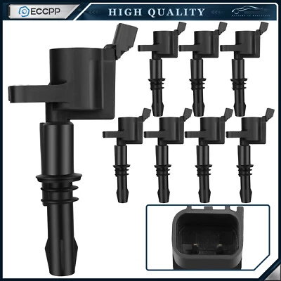 8 bobinas de encendido ECCPP V8 para Ford F-150 Expedition 2005 2006 2007 2008 5,4 L Foto 1 de 4