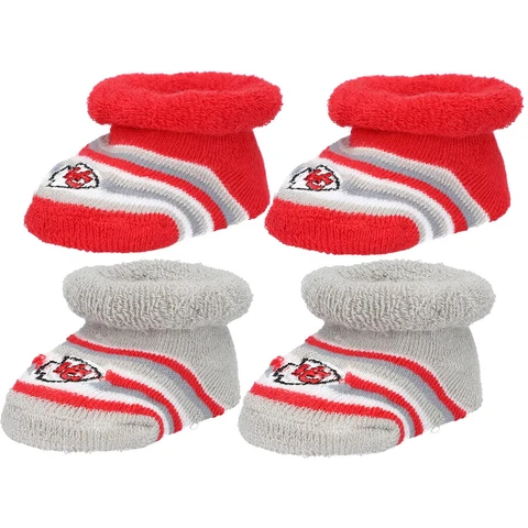 Kansas City Chiefs Infant Socks Booties Cover