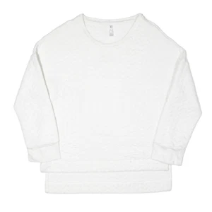 GAP Sweatshirt White Womens S - Picture 1 of 6