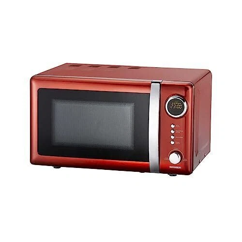 Melissa 16330109 Classico Retro Design 20L Mikrowelle - Rot