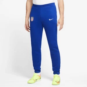 Nike Team USA Soccer Fleece Sweatpants Blue DH4993-452 Sz. Small - Picture 1 of 5
