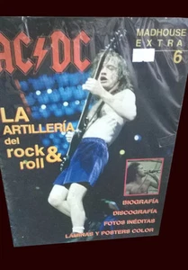 AC/DC  Madhouse Extra Magazine + POSTER - Biography - Unpublished Photos   - Picture 1 of 1
