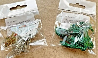 50 - 1000 Kugelaufhänger Aufhänger im POLYBEUTEL  Christbaumschmuck Baumschmuck - Bild 1 von 4