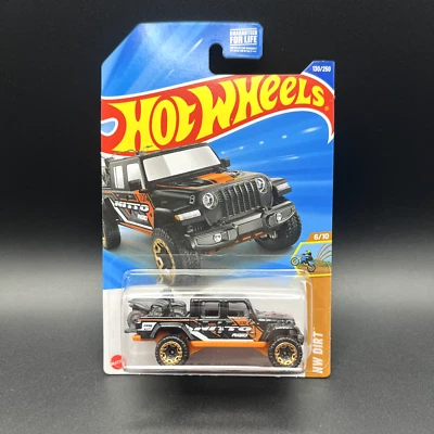 Jeep Gladiator Hot Wheels Mainline 20' con estuche esterlina Foto 1 de 4