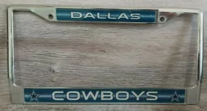 Marco de placa de metal para auto camión Dallas Cowboys - Imagen 1 de 2