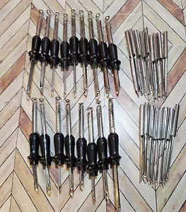 1940's punch needle tools Lot of 51 for embroidery yarn craft rugs and more MINT - Bild 1 von 7