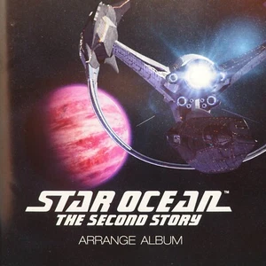 Star Ocean Second Story Banda Sonora Original con Tarjeta Columna Importación de Japón NTSC-J - Imagen 1 de 5