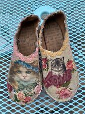 Magnolia Pearl OOAK Vintage American Cleo Caravan Kitty / Love Shoes Size 38 HTF