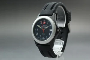 [Near MINT] Vintage Swiss MILITARY Quartz Watch 095.8306 From JAPAN - Picture 1 of 10
