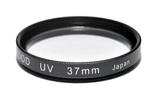 37mm Kood Hochwertig Optisches Glas UV Filter Hergestellt IN Japan 37mm - Foto 1 di 1