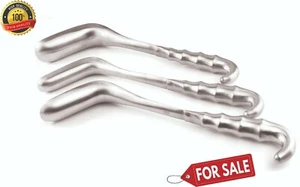 Juego de 3 instrumentos quirúrgicos retractor Sawyer acero inoxidable alemán - Imagen 1 de 3