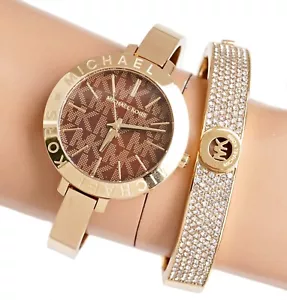 Montre Michael Kors montre pour femme montre-bracelet MK4622 Jaryn IP or neuve - Photo 1 sur 12