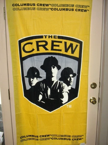 COLUMBUS CREW MLS SOCCER BEACH TOWEL 30" X 60" NEW Cover