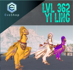 Ark Survival Ascended - 100% imprinted Yi Ling with saddle - PvE - Picture 1 of 7