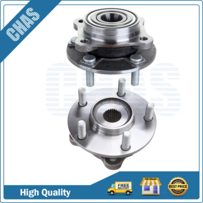 Pair (2) Front Wheel Hub Bearing For Mitsubishi 3000GT Dodge Stealth 1991-96 AWD - Image 1 of 4