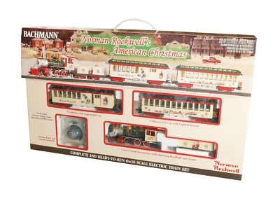 Bachmann On-30 Norman Rockwell's American Christmas Train Set Nuevo en Caja 25023 Foto 1 de 2