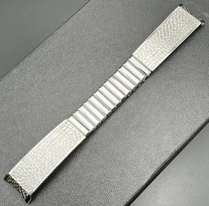 Vintage Kreisler Fit Bulova Accutron S/S Watch Metal Band Bracelet NOS BU-92 - Picture 1 of 9