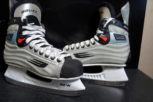 98% Neu Bauer SFL Vapor V Eishockey Schlittschuhe Senior Größe 6 UK Fasteel - Bild 1 von 18