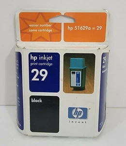 Genuine HP 29 Black Ink Cartridge Factory Sealed EXPIRED July 2003*Read Desc - Picture 1 of 6