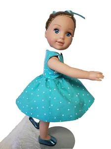 Nuevo "Iris" 14.5" Exclusivo Flor Niños Vestido Limitado Wellie Hermana Muñeca - Imagen 1 de 10