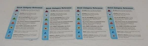 2009 Screenlife The Simpsons Scene it DVD Board Game Replacement Category Cards - Picture 1 of 2