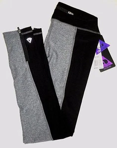 Neu mit Etikett Zuzuzen Active Damen Shape Support Skinny Reißverschluss Leggings Hose schwarz grau XS - Bild 1 von 6