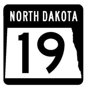 North Dakota State Highway 19 Aufkleber R4285 Highway Schild Straßenschild Decal - Bild 1 von 1