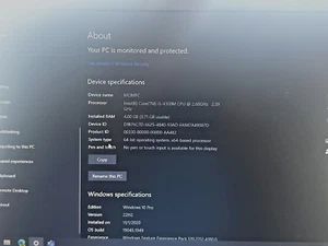 Lenovo ThinkPad L540 i5-4300M 4GB 500GB SSD Win10 Pro + Charger – Tested - Picture 1 of 8