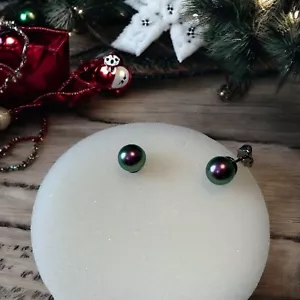 Pierre Lang Ohrringe Silber RU Perlen Ohrstecker wie neu - Bild 1 von 1