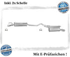Produktbild - Auspuffanlage für Opel Corsa B 1.2, 1.4, 1.6 16V Auspuff Schelle