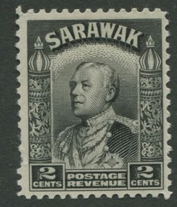 Sarawak Stamps 1934 SG107a 2c Black 1941 Fine MM Cat £4.75 SG - Picture 1 of 2