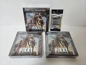 Weiss Schwarz Goddess of Victory NIKKE Booster giapponese SIGILLATO 3box 1 confezione promo - Foto 1 di 4