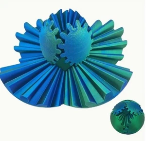 3d Printed Gear Balls Spinning Balls Stress Relief Anxiety Desktop Decorations - Picture 1 of 8