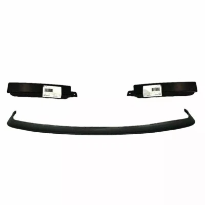 Front Bumper & Headlight Filler Set 3pc For 1999-2002 Toyota 4Runner Black - Image 1 of 4