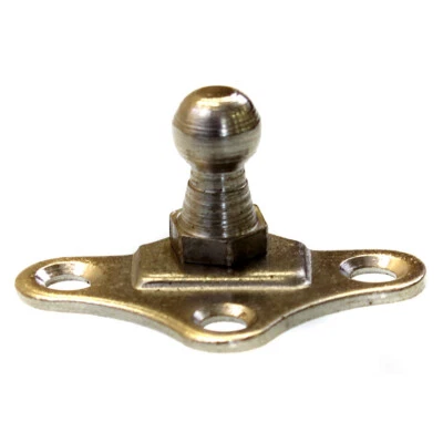 Gas Strut Bracket 3 Hole Flat Zinc Plate - image 1 of 4