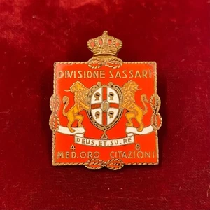3722 - Distintivo Personale Militare della Divisione Sassari - Picture 1 of 5