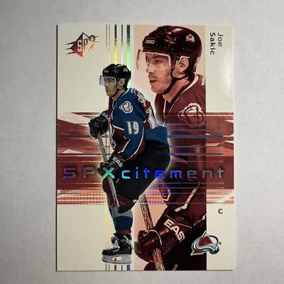 2002-03 SPx Joe Sakic #83 HOF - Image 1 of 2
