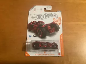 2020 Hot Wheels ID CHASE Batman Arkham Knight Batmobile Red #1/8 (Case A) - Picture 1 of 2