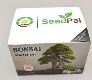 SeedPal Easy Bonsai Starter Kit Bonsai Anzuchtset 4 Versch. Bonsai Samen Neu - Bild 1 von 1