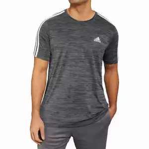 New Mens Adidas Tech T-Shirt - Athletic Gym Shirt - Breathable - FAST FREE SHIP - Picture 1 of 24