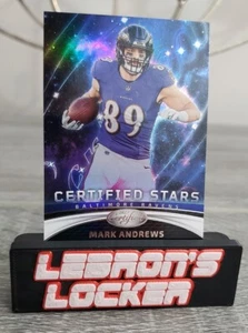 2023 Panini Certified - Certified Stars #CS-6 Mark Andrews - Ravens - Picture 1 of 2