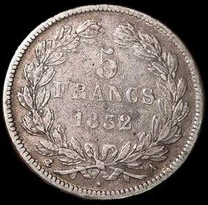 5 Francs 1832 A Louis Philippe - Foto 1 di 2