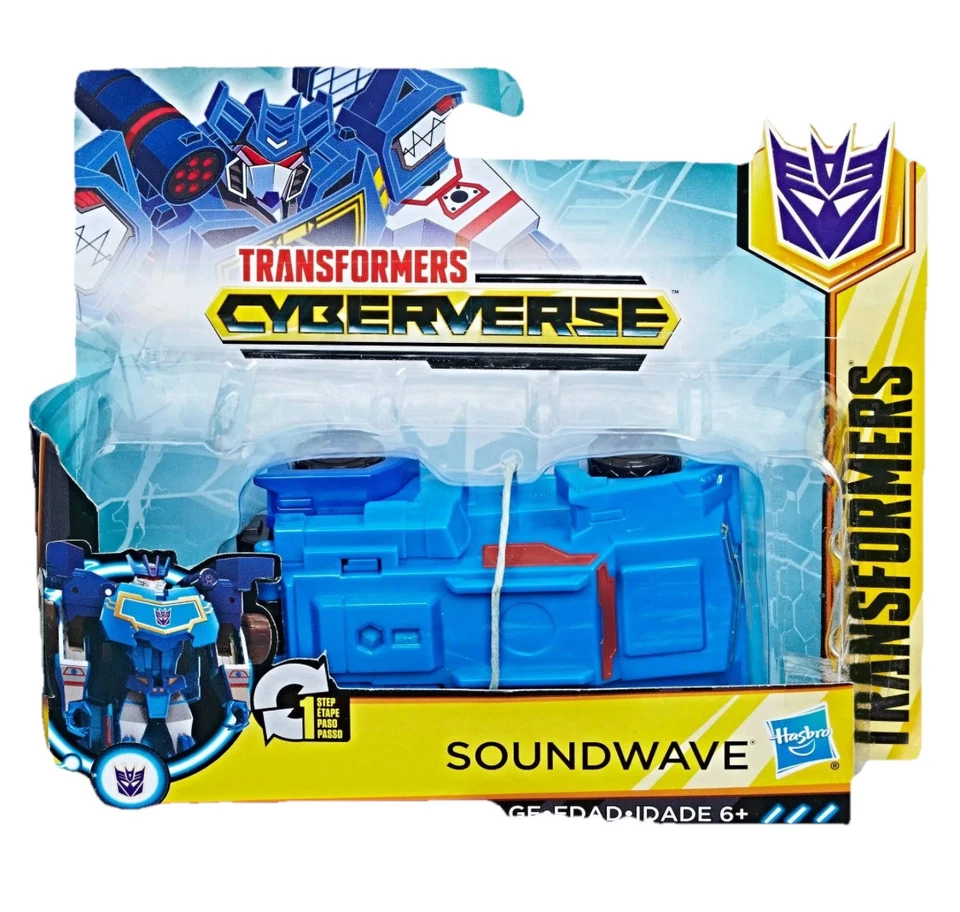 2021 Hasbro Transformers Bumblebee Cyberverse Adventures Soundwave Figure
