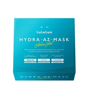 Face Mask Azelaic Hyaluronic Hydration Pore LuLuLun Hydra AZ Daily 28 Sheets - Picture 1 of 5