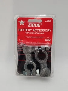 Automotive Battery Conversion Terminal Set - Convert Top Post Side Terminal 2pc - Picture 1 of 3