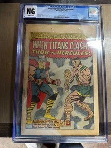 1965 Journey Into Mystery Annual 1 CGC NG Thor. 1st Appearance of Hercules Zeus - Picture 1 of 2