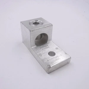 Burndy KA36U Aluminum Universal Terminal Conductor Lug 1-Hole 2 AWG - Picture 1 of 3