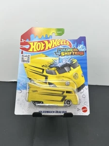 Hot Wheels 2025 Color Shifters Volkswagen Drag Bus Speed Club Yellow to Black - Picture 1 of 4